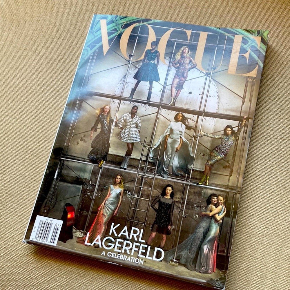 Vogue May 2023 Magazine Karl Lagerfeld Celebration Edition